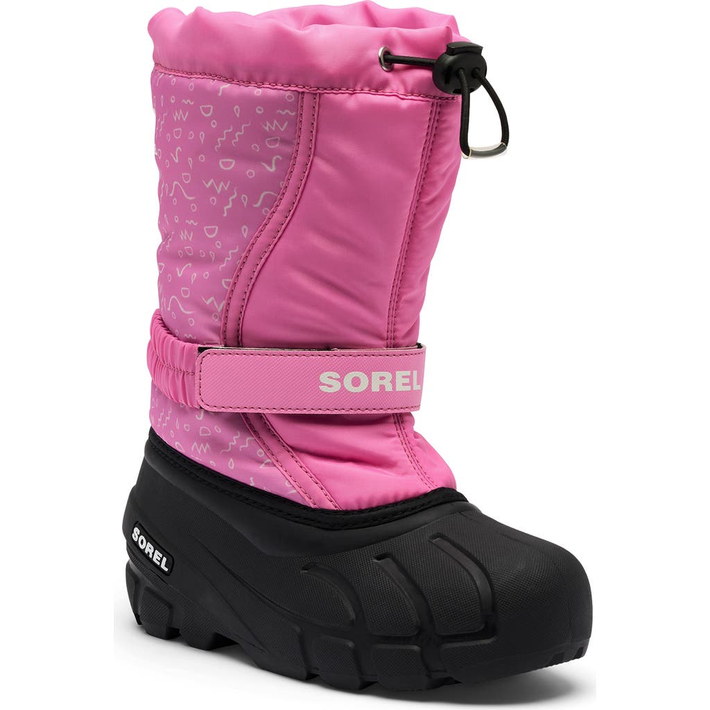 Sorel Kids' Flurry Water Resistant Snow Boot In Multi