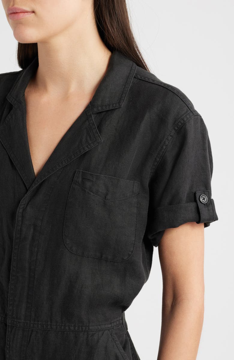 Alex Mill Summer Linen Jumpsuit, Alternate, color,