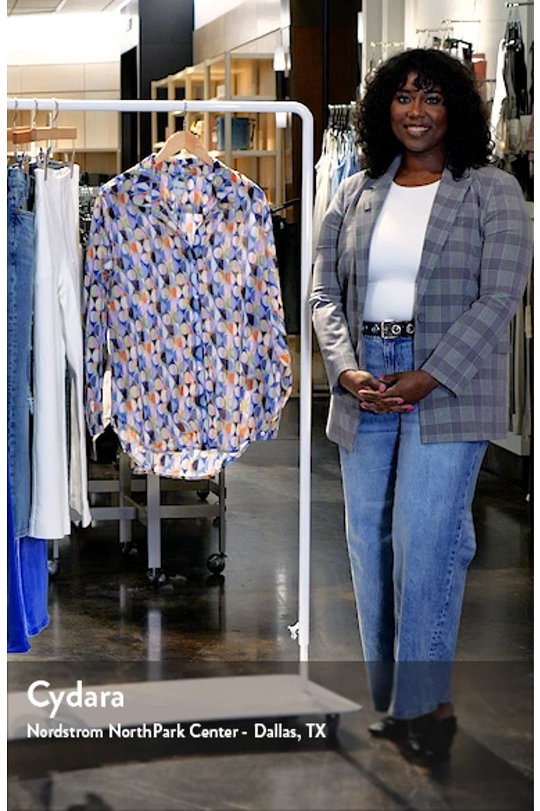 Social Circles Relaxed Cotton Button-Up Shirt video