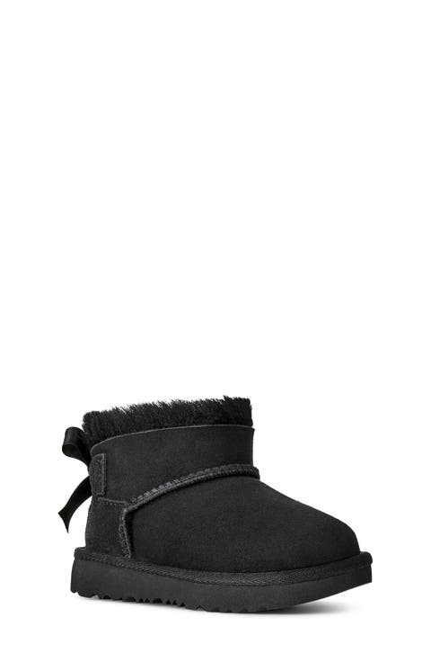 Kids' Ultra Mini Bailey Bow Genuine Shearling Boot