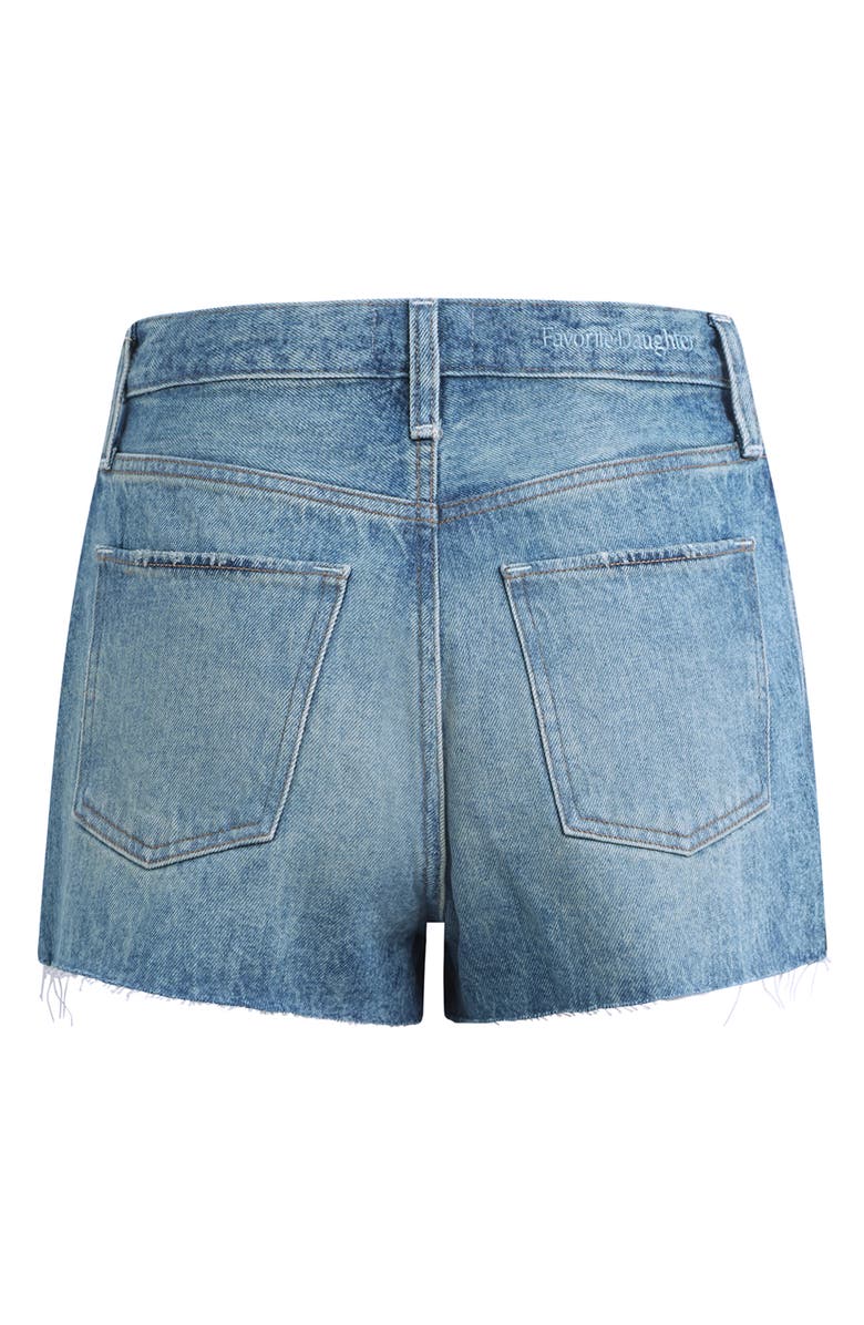 Favorite Daughter The Caroline High Waist Cutoff Denim Shorts, Alternate, color, Brisbane