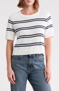 Vigoss Nautical Stripe Cotton Blend Sweater