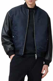 AllSaints Myler Oversize Nylon Bomber Jacket
