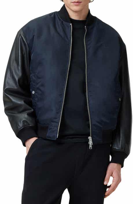 AllSaints Myler Oversize Nylon Bomber Jacket