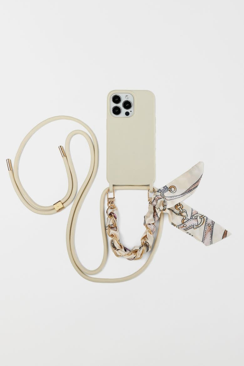 Lima Phone Strap Set - iPhone 17 Air/Pro/Max, Main, color, Ivory - iPhone 17 Pro