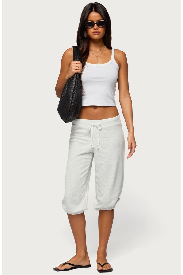 Deana Capri Sweatpants, Alternate, color, LIGHT-GRAY-MELANGE