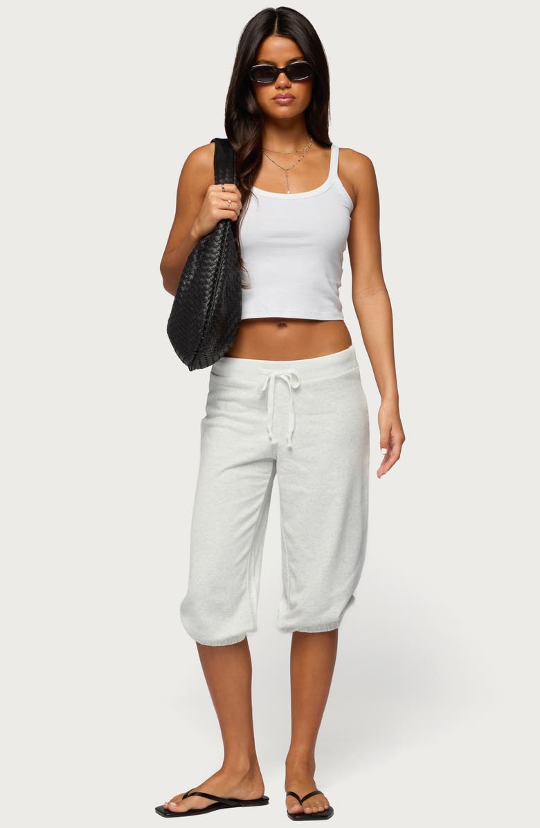 EDIKTED Deana Capri Sweatpants, Alternate, color, 
