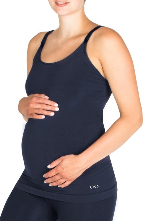 Seamless Maternity/Nursing Yoga Tank