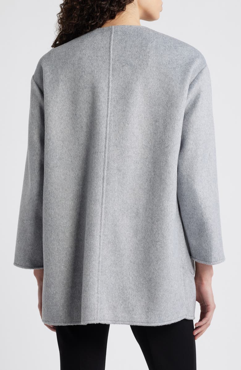 Anne Klein Snap Felt Coat, Alternate, color,