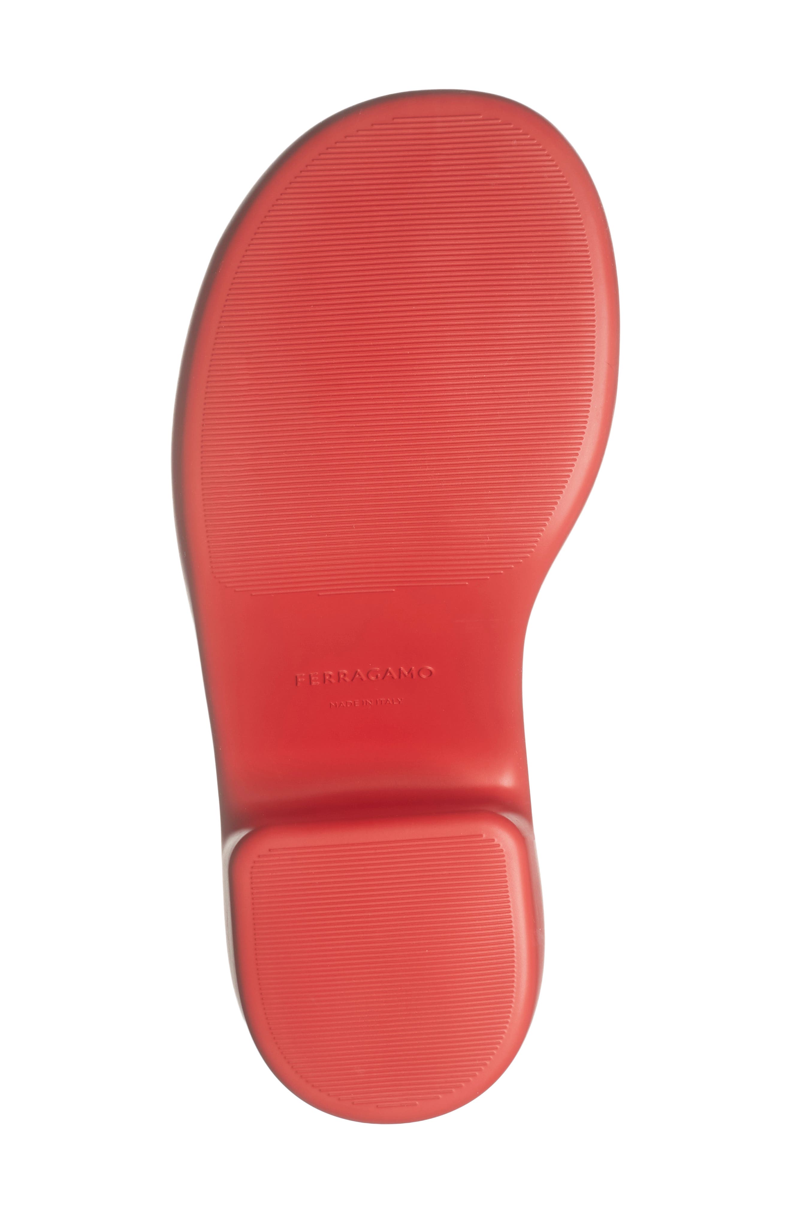 Deva Platform Slide Sandal, Alternate, color, RED