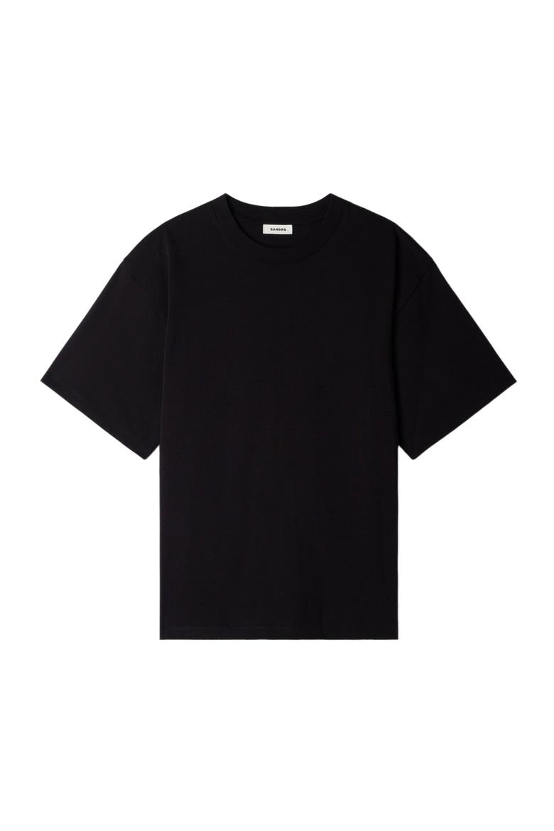 Oversized T-shirt, Alternate, color, Black