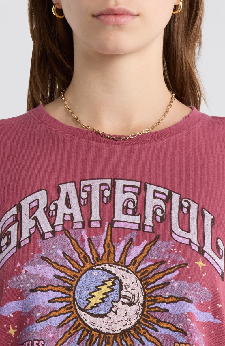Junk Food Grateful Dead Graphic T-Shirt, Alternate, color, Roan Dead La