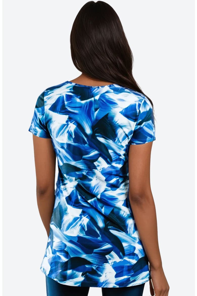 Anna Swim Tunic, Alternate, color, Navy Wave