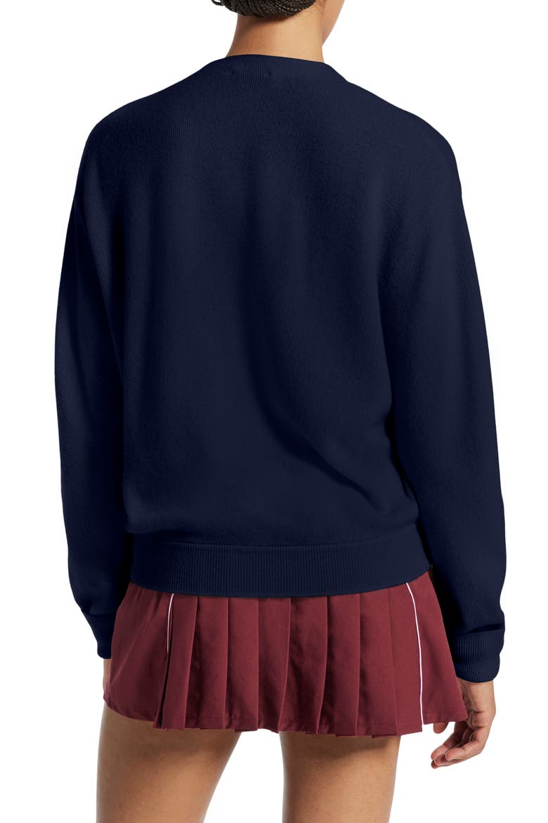 Cashmere Blend Cardigan, Alternate, color, 166 MARINE