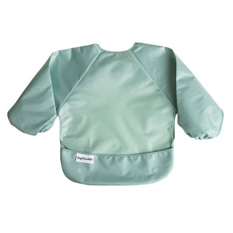 Mess-Proof/Waterproof Long-Sleeve Baby Bib