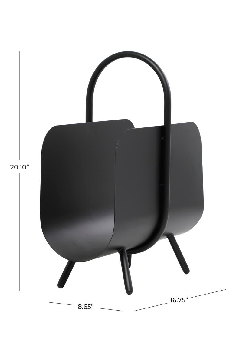 Novogratz The Novogratz Iron Magazine Holder, Alternate, color,