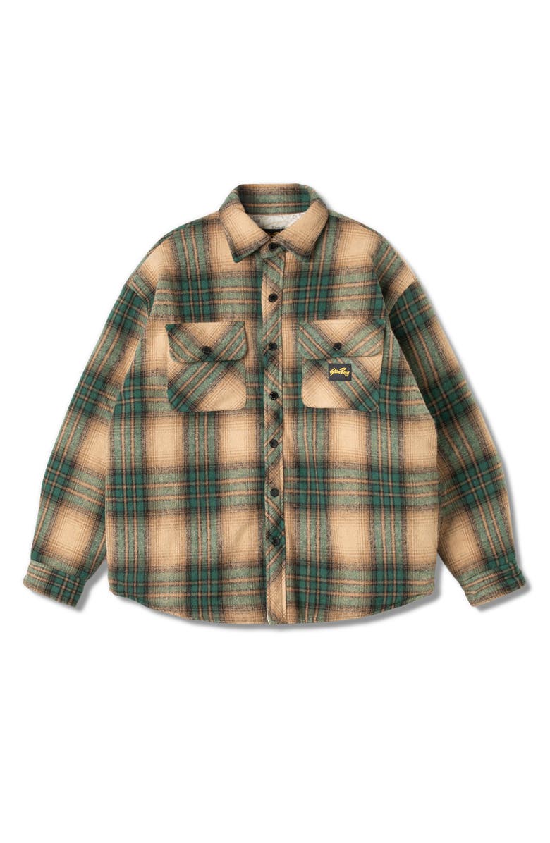 STAN RAY Plaid Overshirt, Alternate, color, 