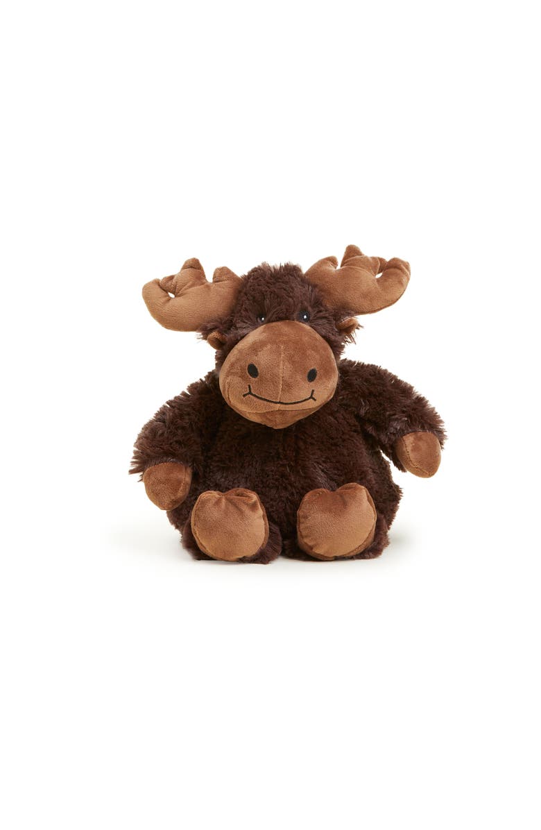 Warmies Moose Plush Toy, Alternate, color, Dark Brown