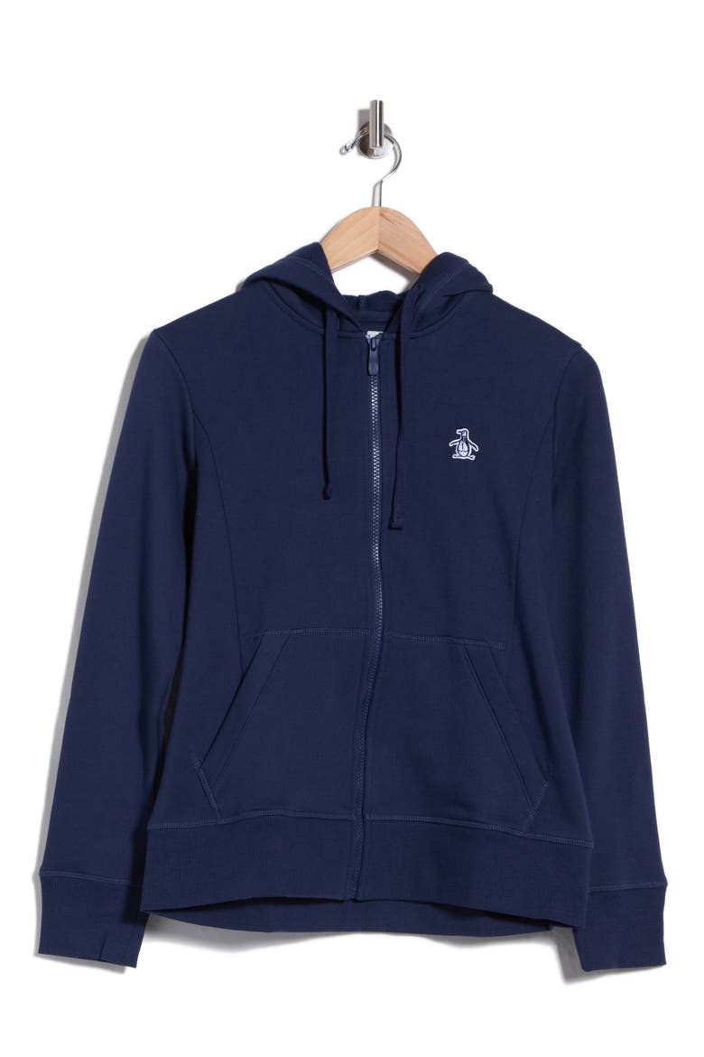 Full-Zip Hoodie, Alternate, color, BLACK IRIS