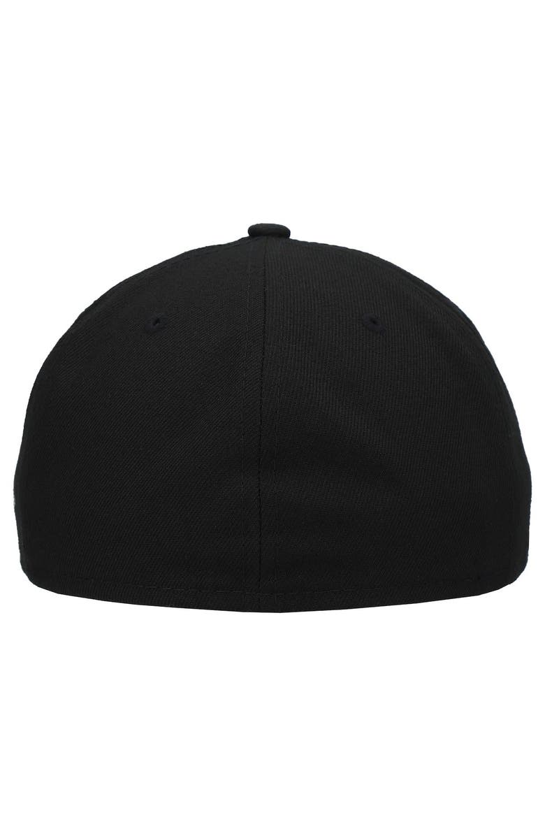 New Era Men's New Era Black Seattle Mariners Cooperstown Collection Turn Back The Clock Steelheads 59FIFTY Fitted Hat, Alternate, color, Black