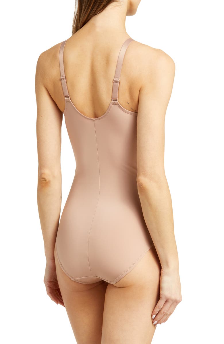 Wacoal Elevated Allure Wirefree Shaping Bodysuit, Alternate, color, Roebuck