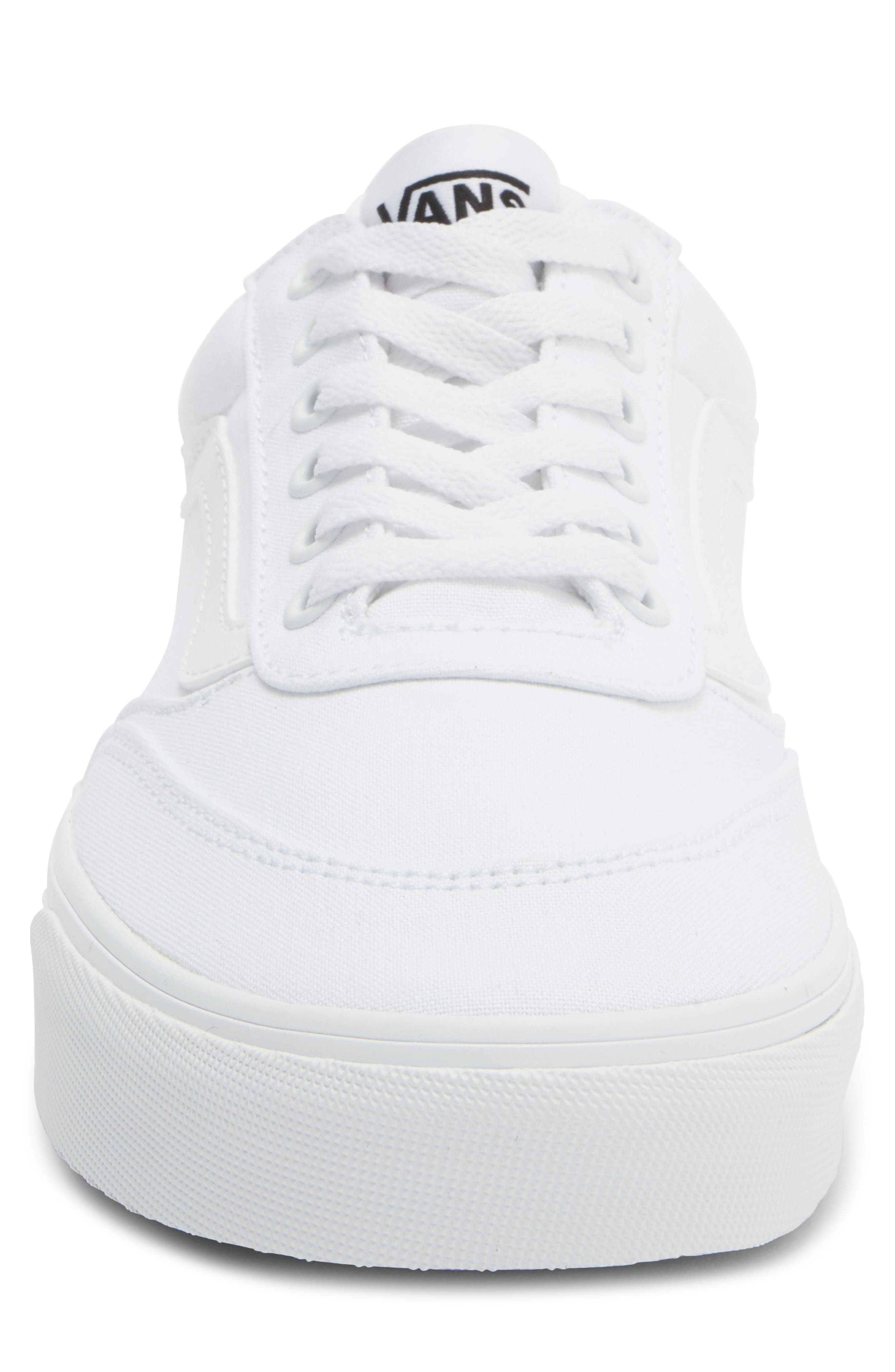 Brooklyn Sneaker, Alternate, color, CANVAS WHITE/WHITE