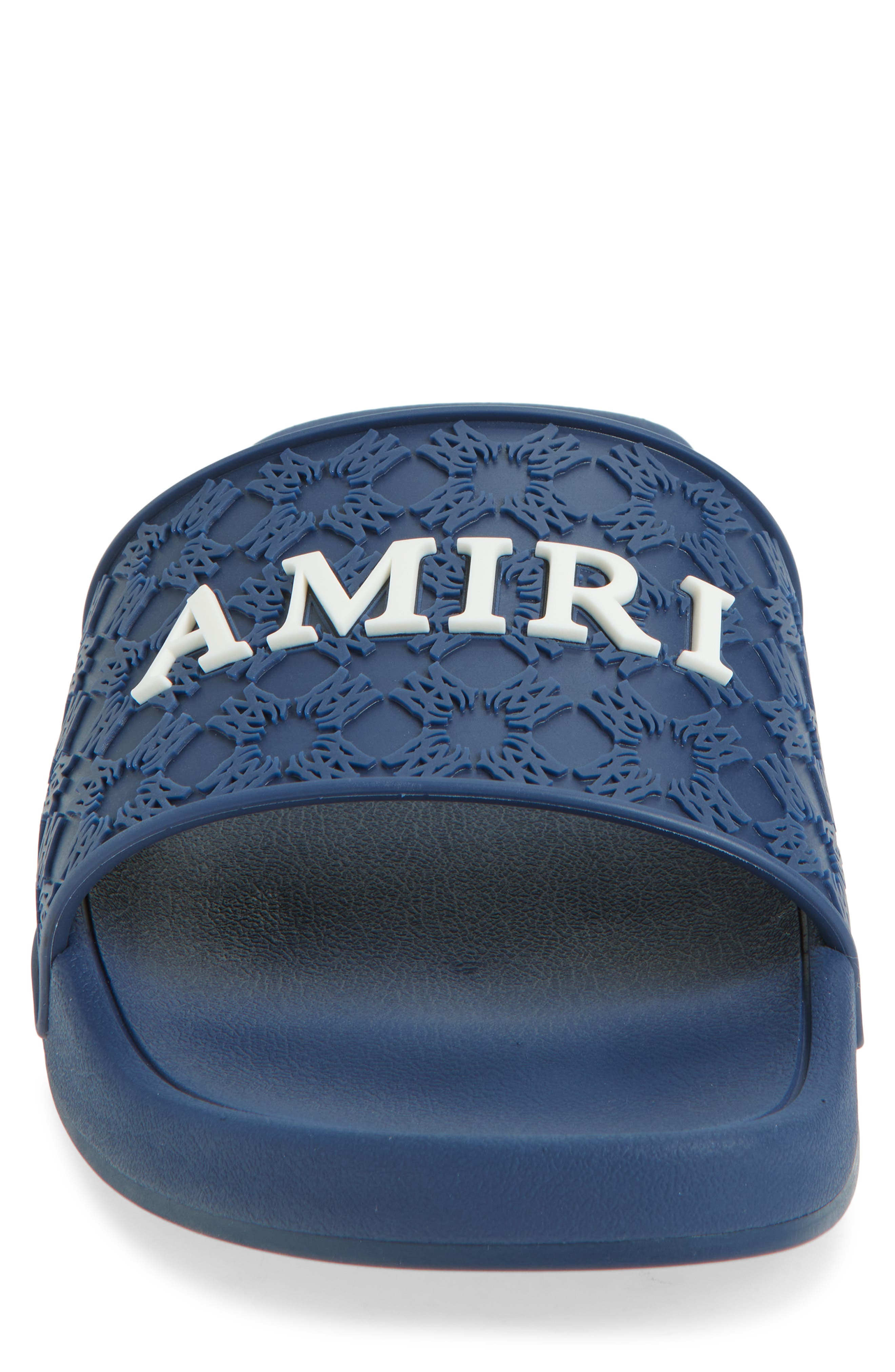 AMIRI MA Quad Slide Sandal, Alternate, color, Midnight Blue