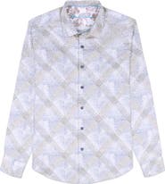 Robert Graham Shillibeer Stretch Cotton Button-Up Shirt