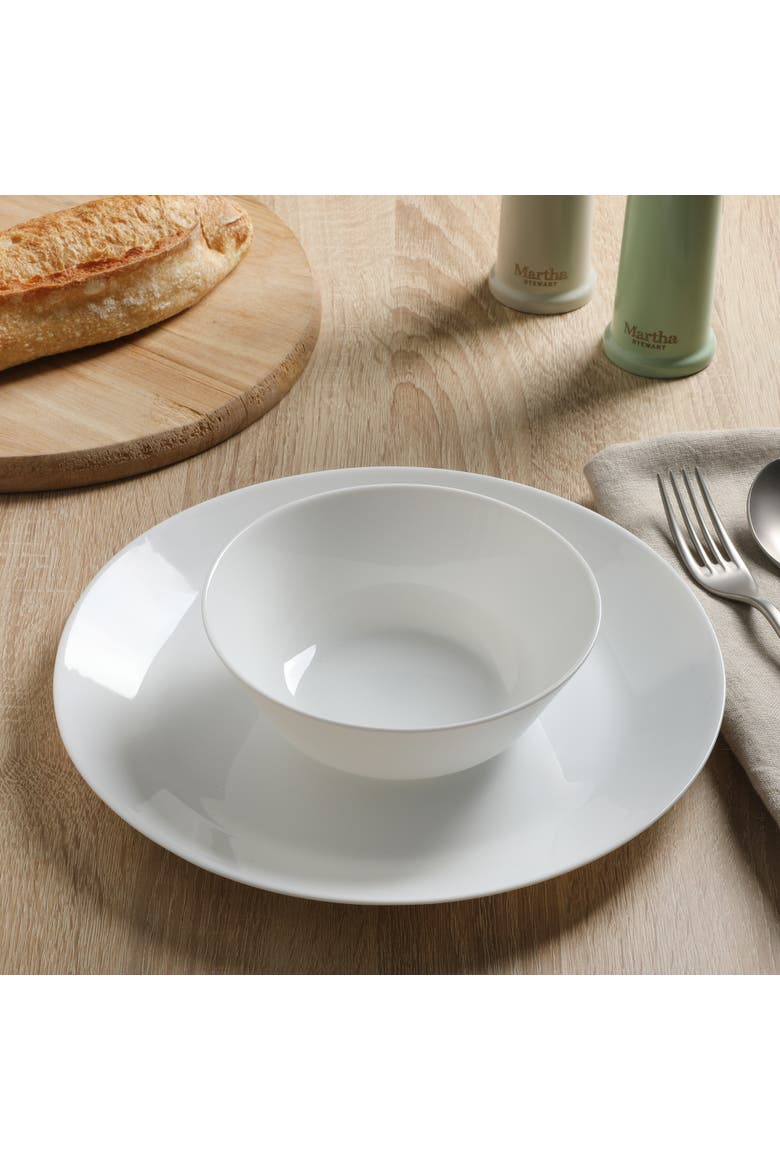 Opalton 6-Piece Chip Resistant Opal Glass Cereal Bowl Set, Alternate, color, Multicolor