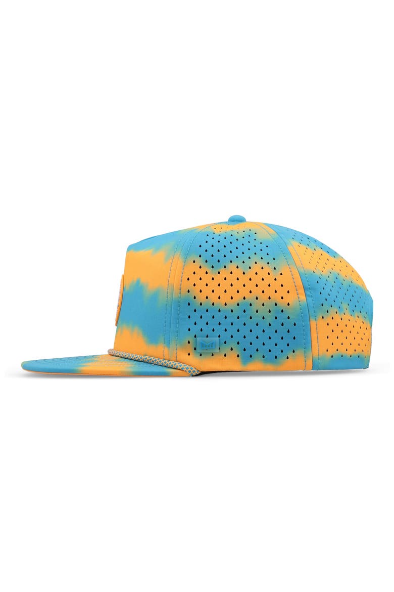 Hydro Coronado Neon Tie Dye Hat, Alternate, color, TURQUOISE