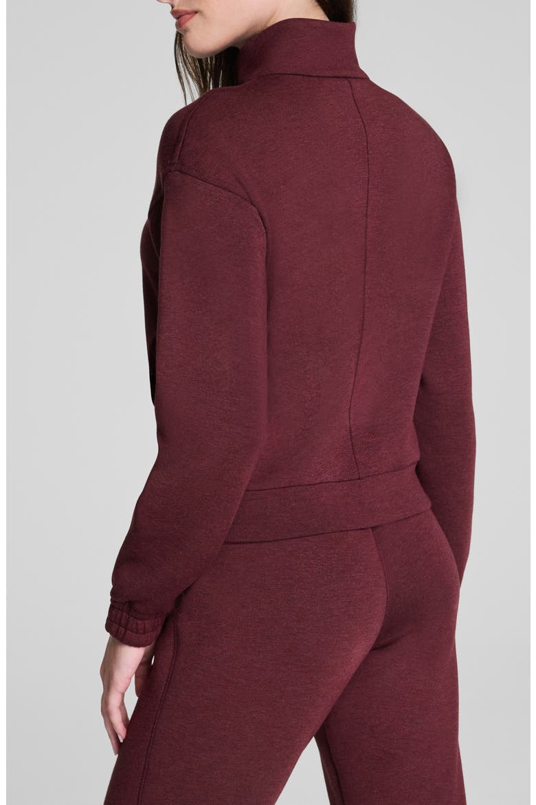 Brushed AirEssentials® Jacket, Alternate, color, CASSIS HEATHER