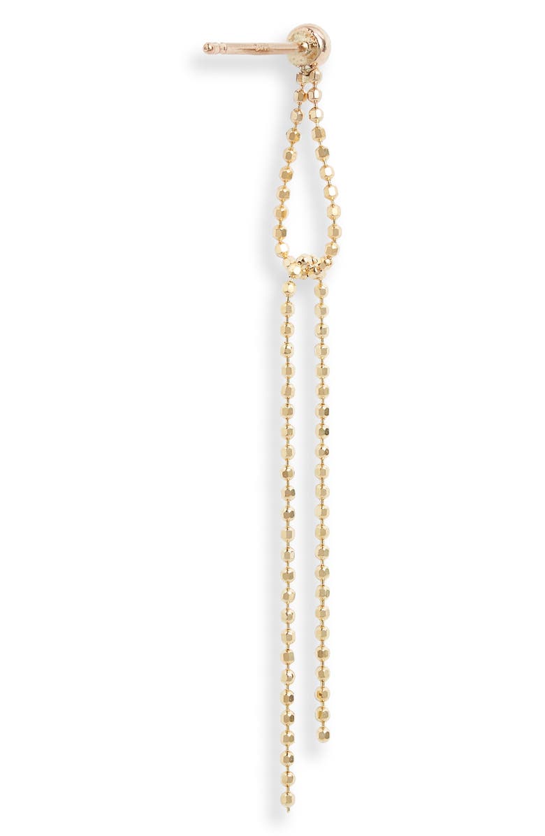 Poppy Finch Ball Chain Drop Earrings, Alternate, color, 