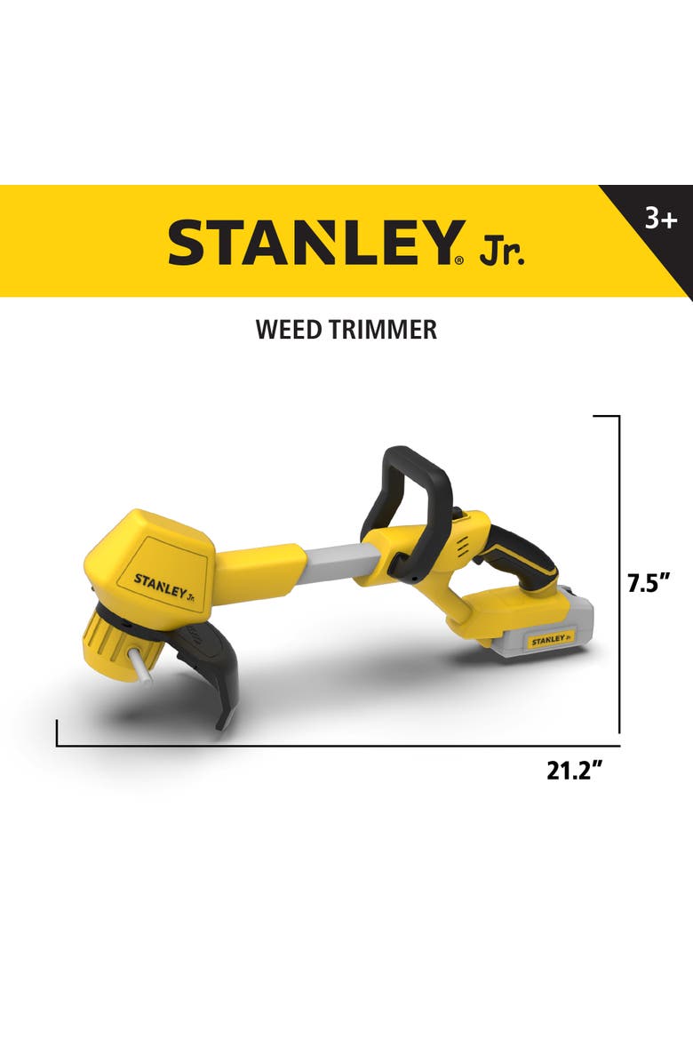 Stanley Jr. Battery Operated Deluxe Weed Trimmer, Alternate, color, Multi Color