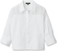 rag & bone Elly Crop Button-Up Shirt