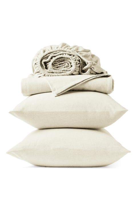 Cloud Brushed Organic Cotton Flannel Pillow Sham