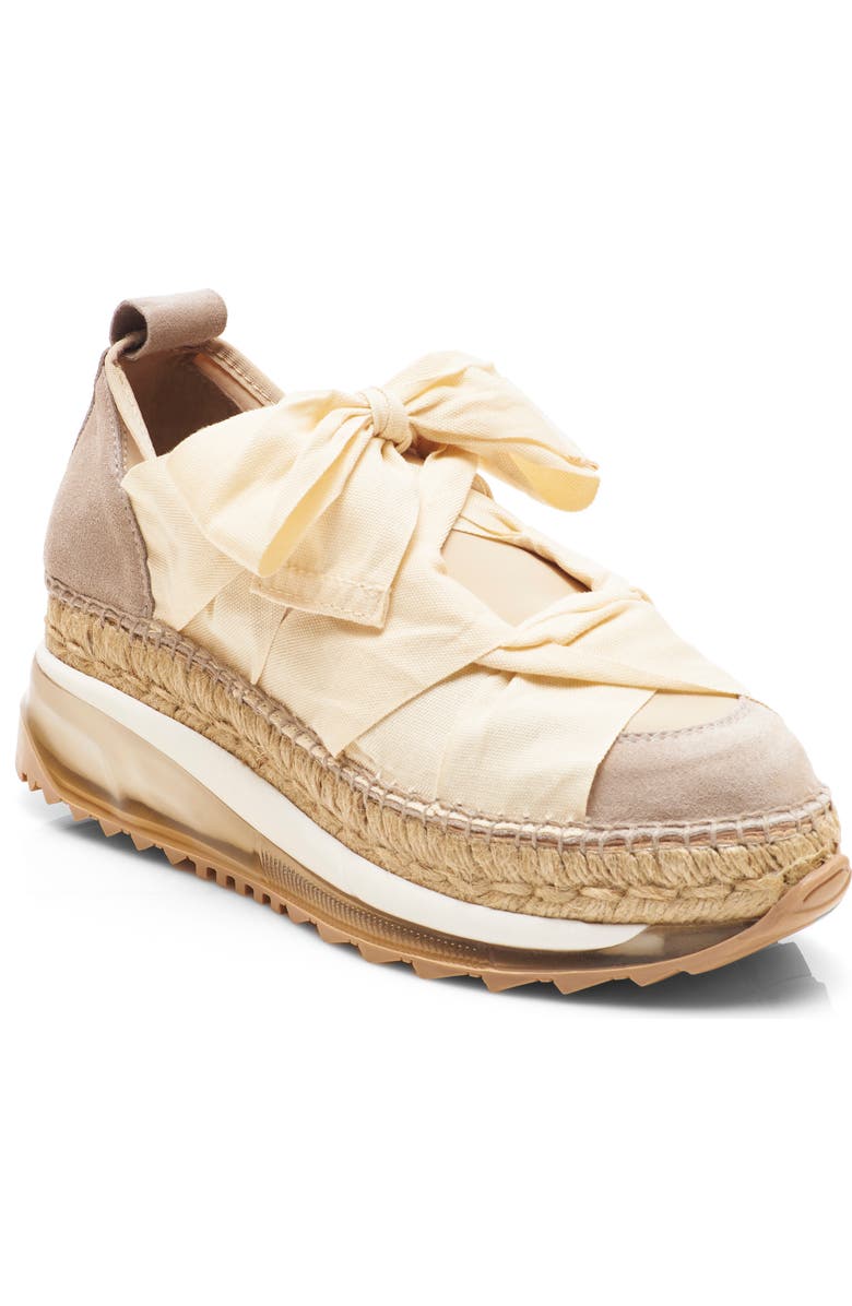 Free People Chapmin Espadrille Sneaker, Main, color, Ivory