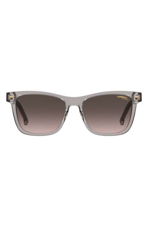 54mm Gradient Rectangular Sunglasses
