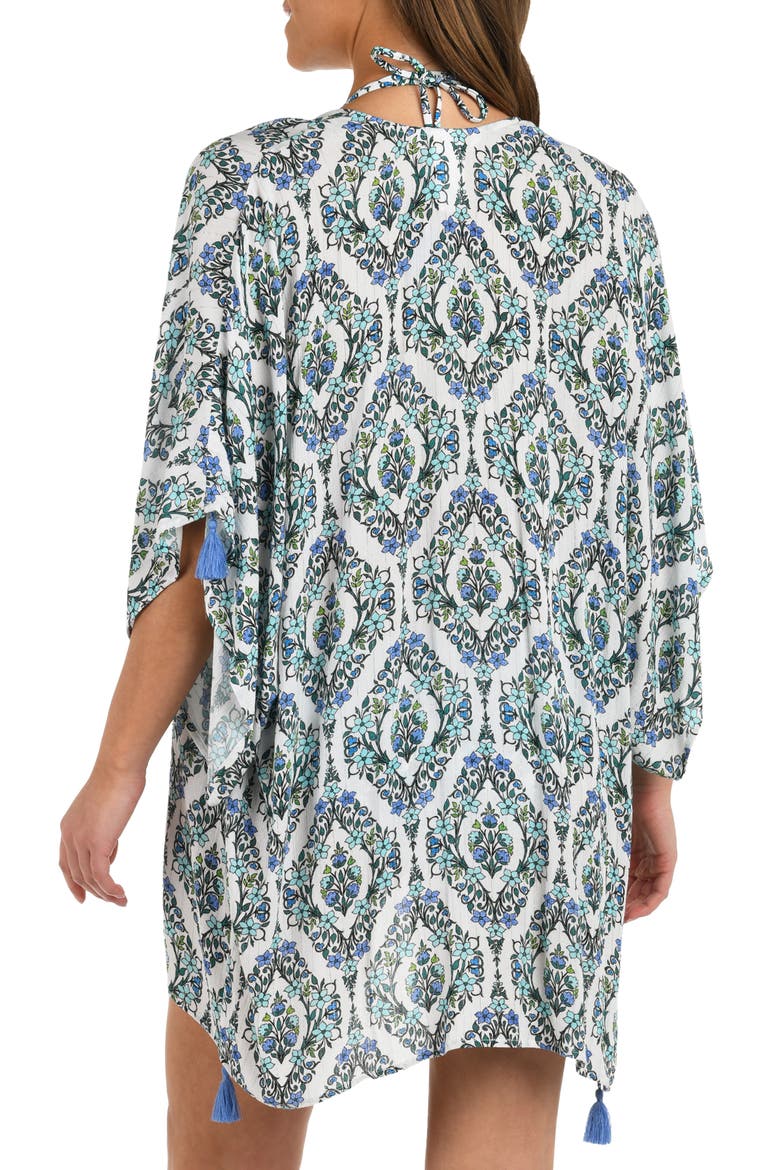 Deja Blue Cover-Up Topper, Alternate, color, BLUE