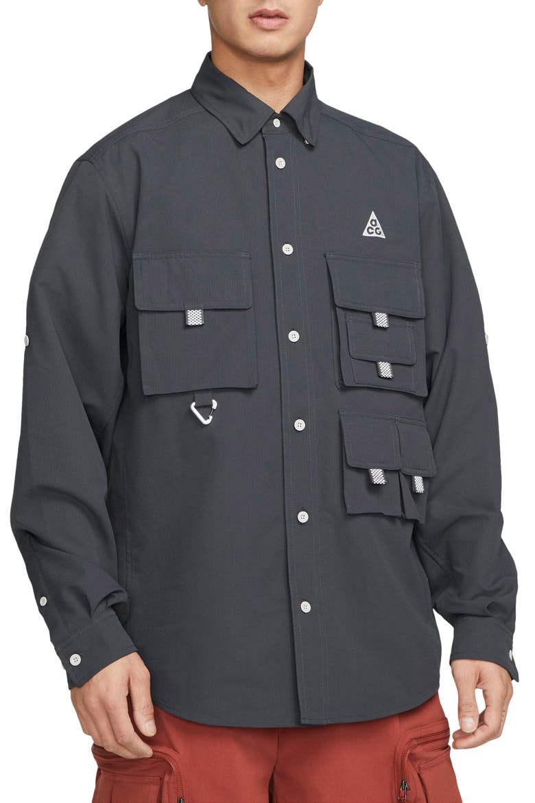 Nike Dri-FIT ACG UV Devastation Performance Button-Up Trail Shirt