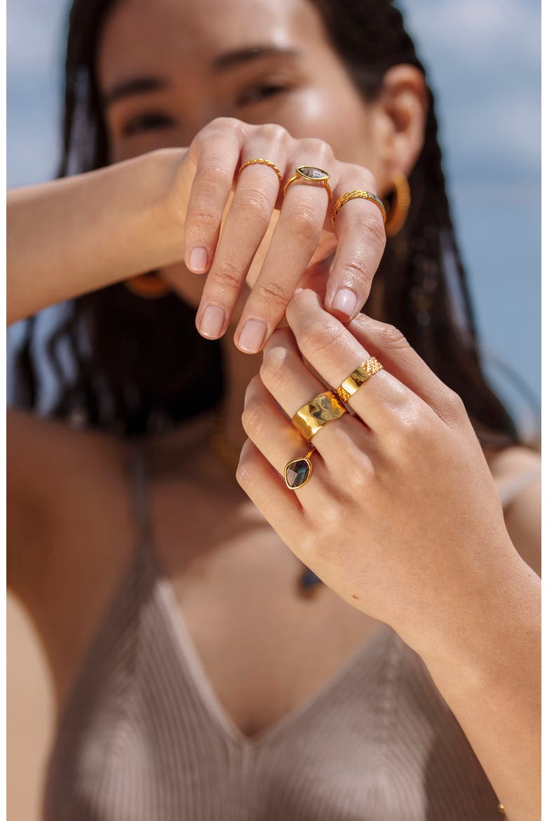 Petal Ring, Alternate, color, 18K GOLD VERMEIL