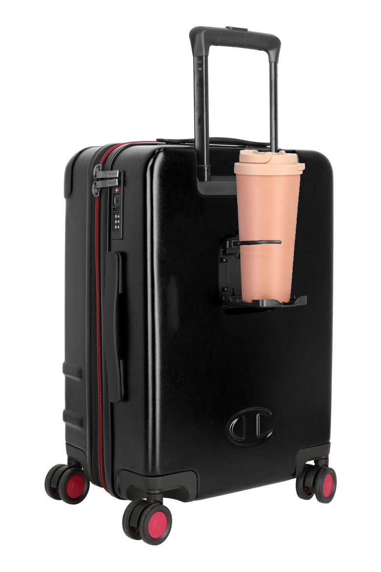 3-Piece Trailblazer Spinner Luggage Set, Alternate, color, BLACK