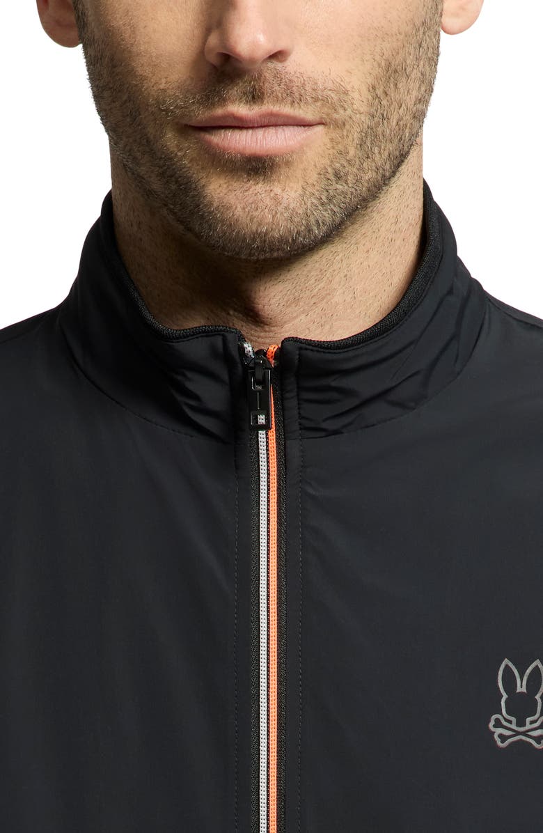 Psycho Bunny Chinos Woven Stretch Nylon Jacket, Alternate, color,