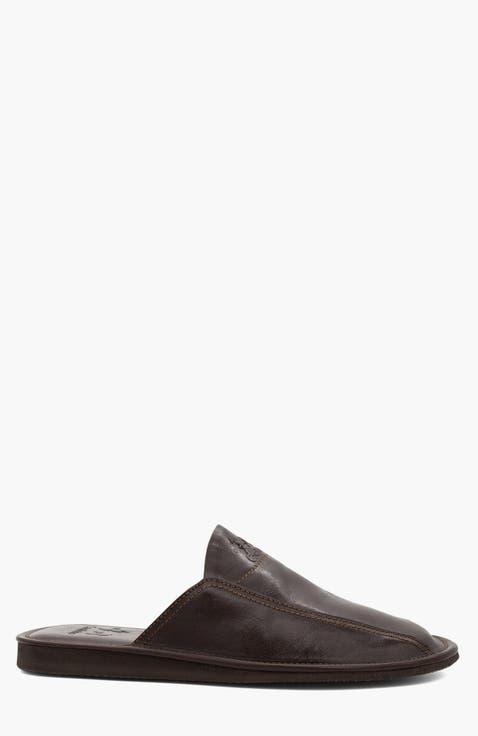 Gentleman Leather House Slippers 102