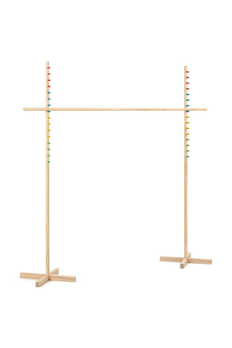 Limbo Wood Set Balance Game with Travel Bag, Main, color, Multicolored
