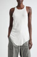 Rick Owens Basic Rib Cotton Tank