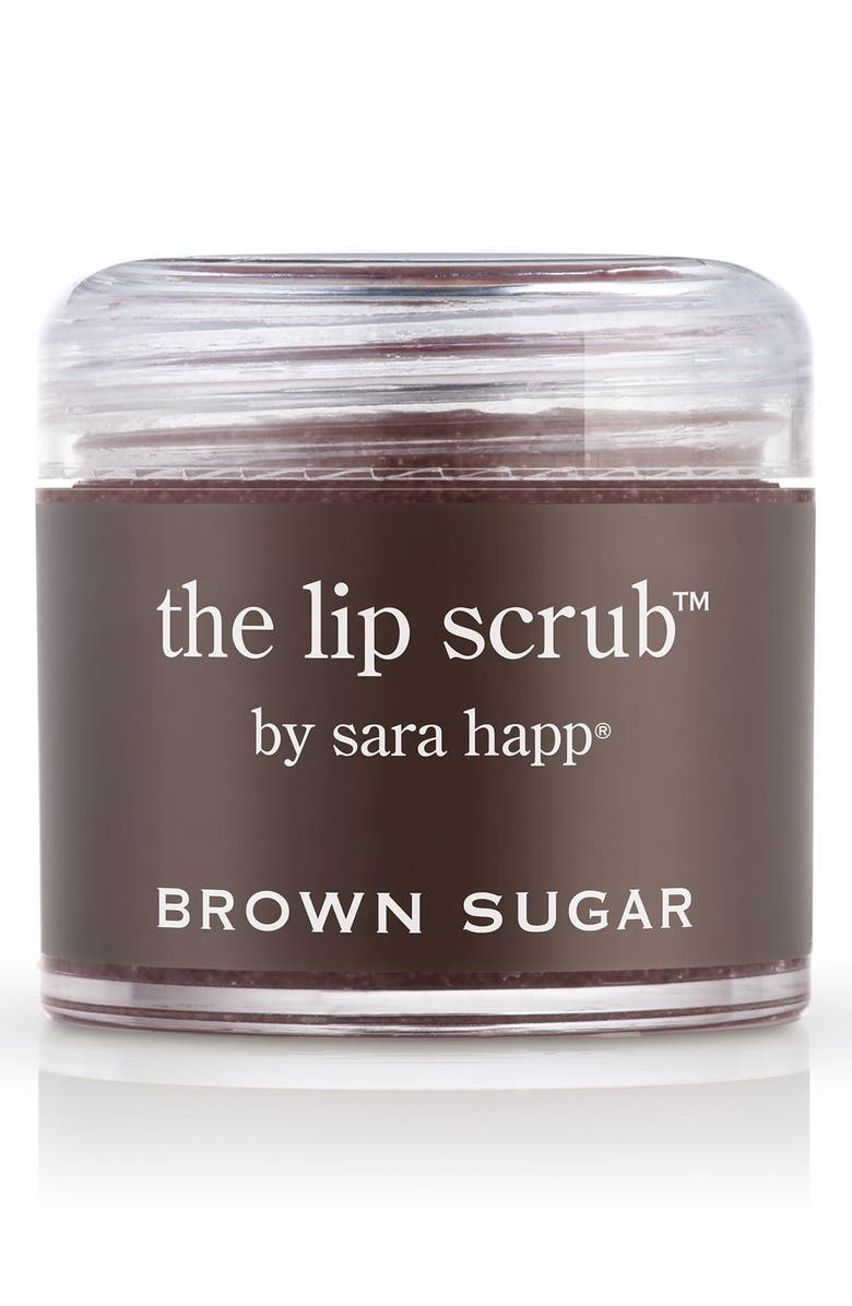 sara happ<sup>®</sup> 'The Lip Scrub<sup>™</sup> - Brown Sugar' Lip Exfoliator, Main, color,