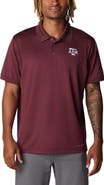 Columbia Men's Columbia Maroon Texas A&M Aggies PFG Tamiami Omni-Shade Polo