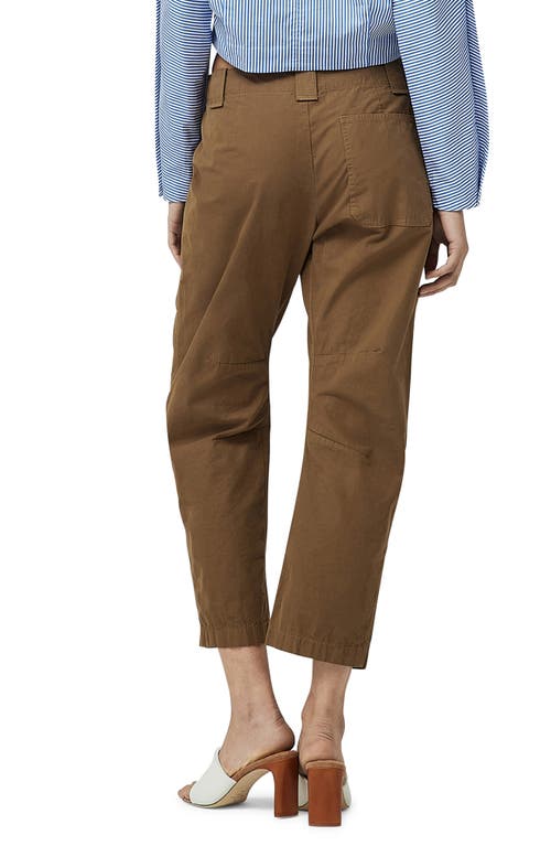 Rag & Bone Leyton Workwear Ankle Pants In Olive Gree
