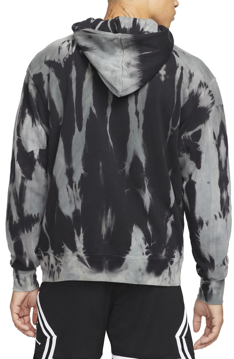 Jordan Tie Dye Graphic Hoodie, Alternate, color, Grey