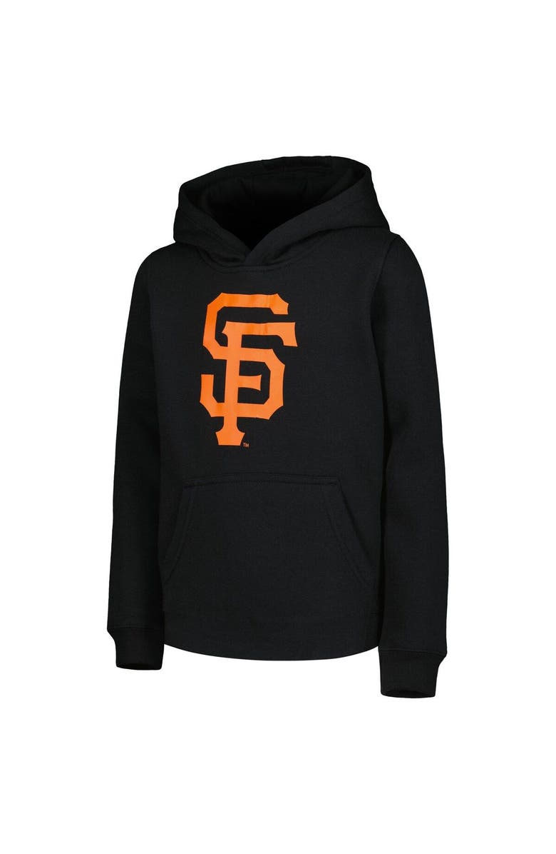 Outerstuff Youth Black San Francisco Giants Team Primary Logo Pullover Hoodie, Alternate, color, Black